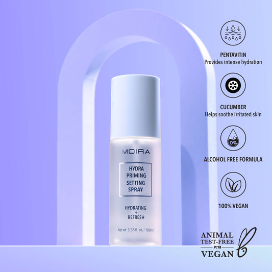 Spray fixateur Hydra Priming Moira Cosmetics