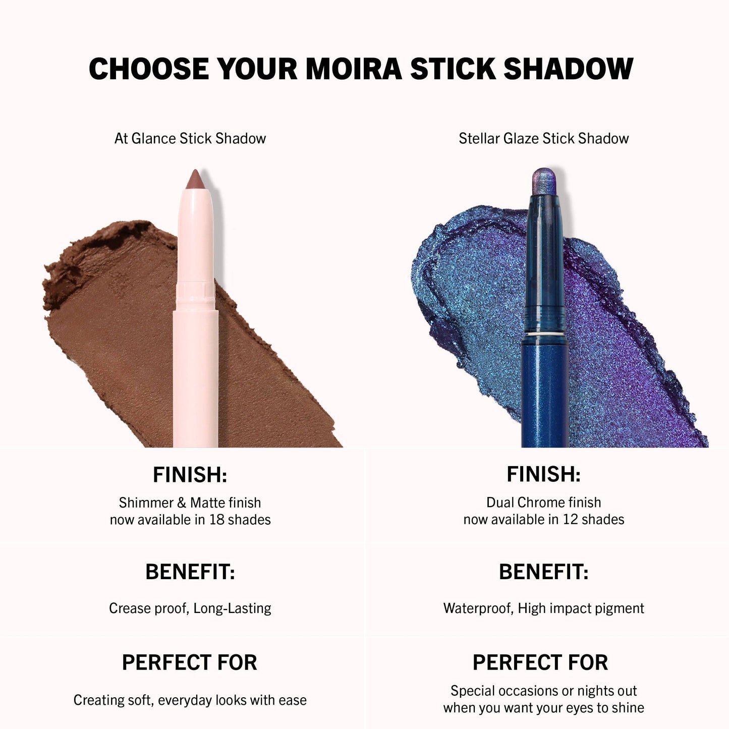 Ombre à paupières en stick Stellar Glaze – 005 Opal Essence