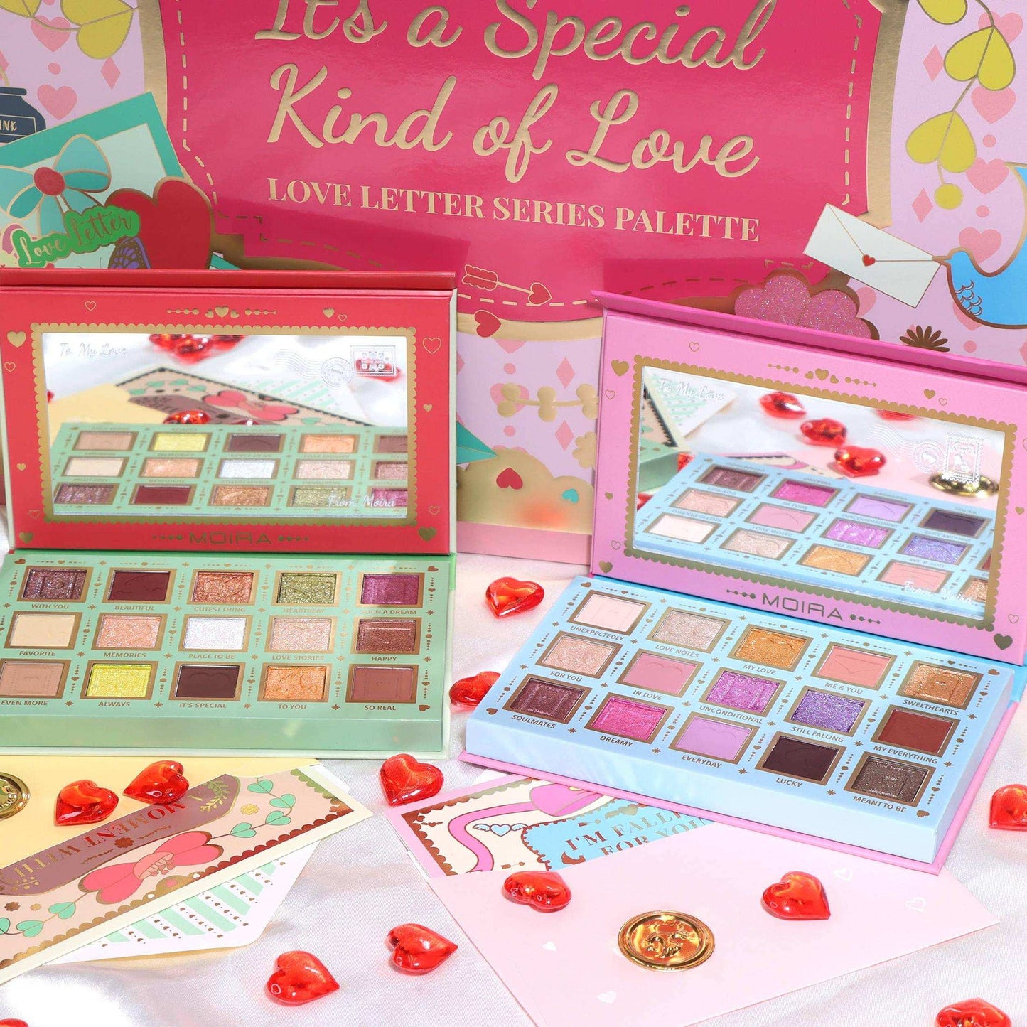 Palette de pigments pressés I'm Falling For You Moira Cosmetics