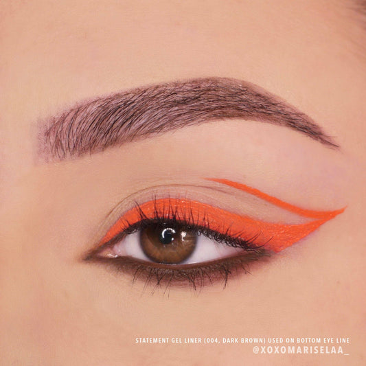 Crayon imperméable accrocheur 014, orange Moira Cosmetics