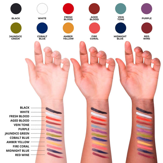 Palette de fards gras 12 couleurs - Primary FX - 18,6 g Narrative Cosmetics