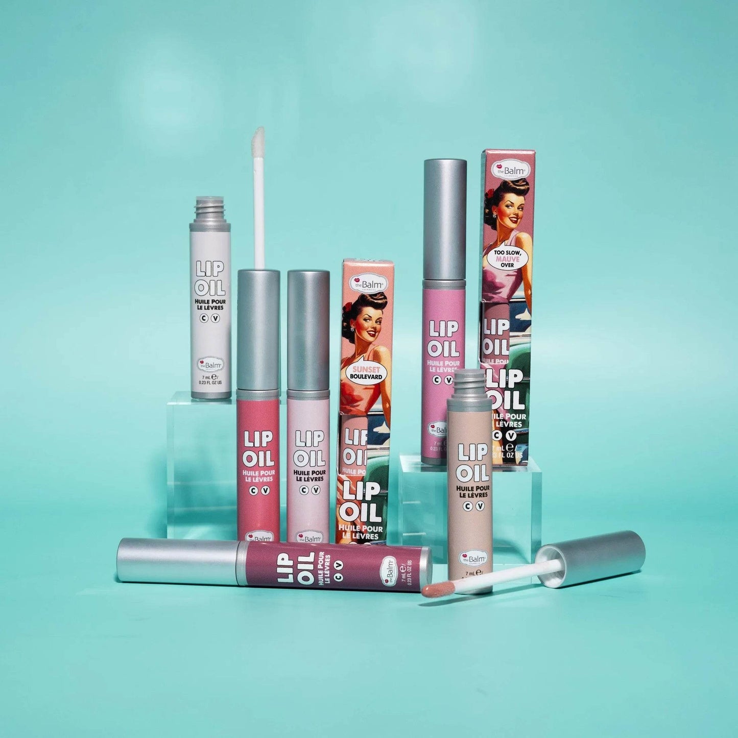 Lip Oil - Take the High Rose - 7 ml theBalm Cosmetics EU