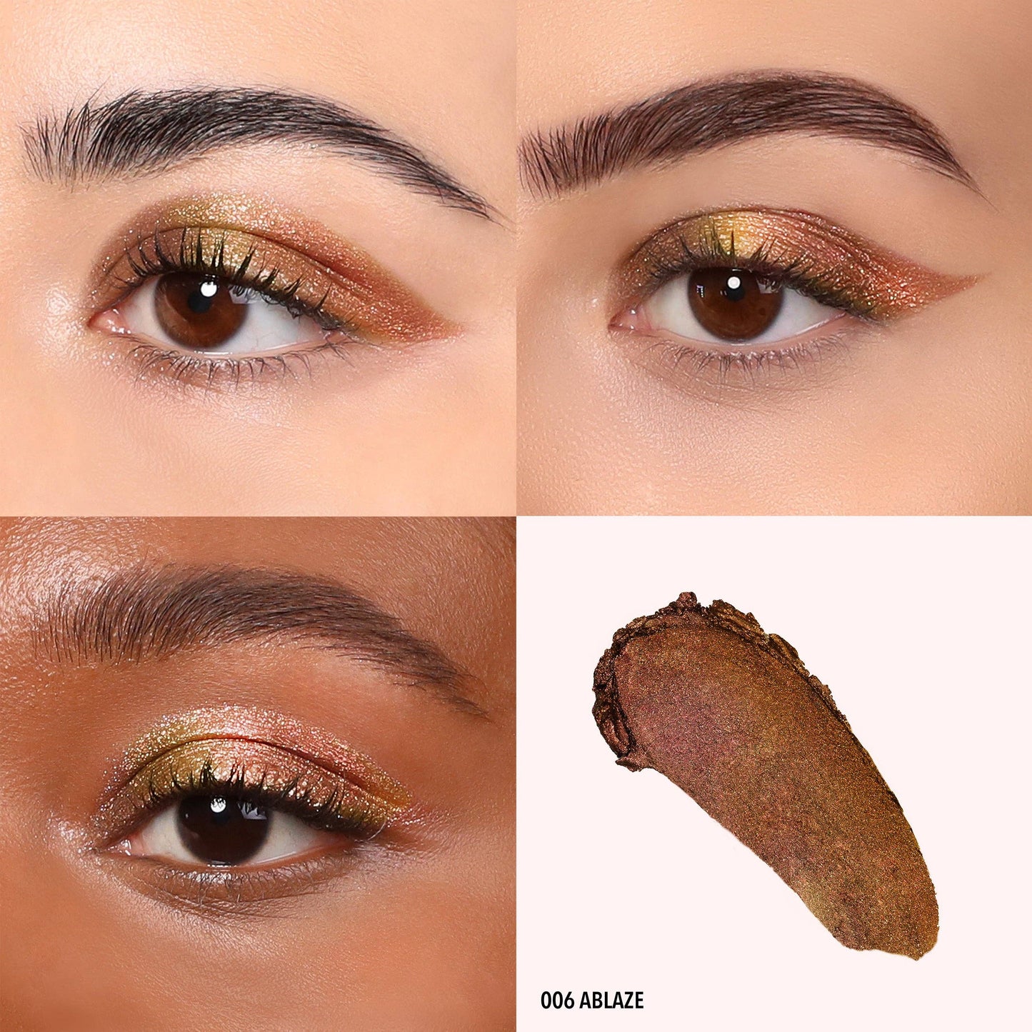 Ombre à paupières en stick Stellar Glaze – 006 Ablaze