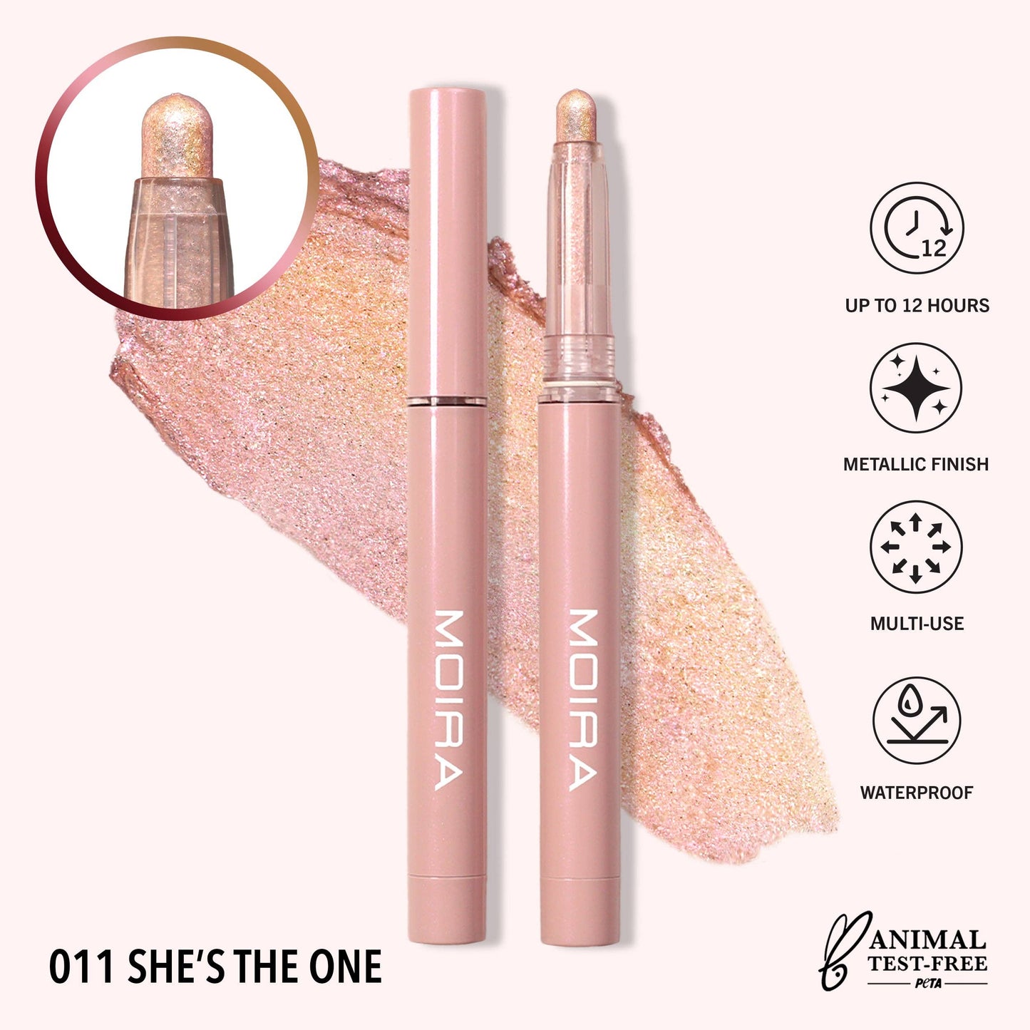 Ombre à paupières en stick Stellar Glaze – 011 She's the One