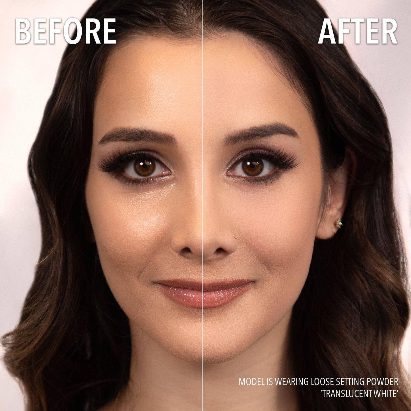 Poudre fixante en vrac, blanc translucide Moira Cosmetics