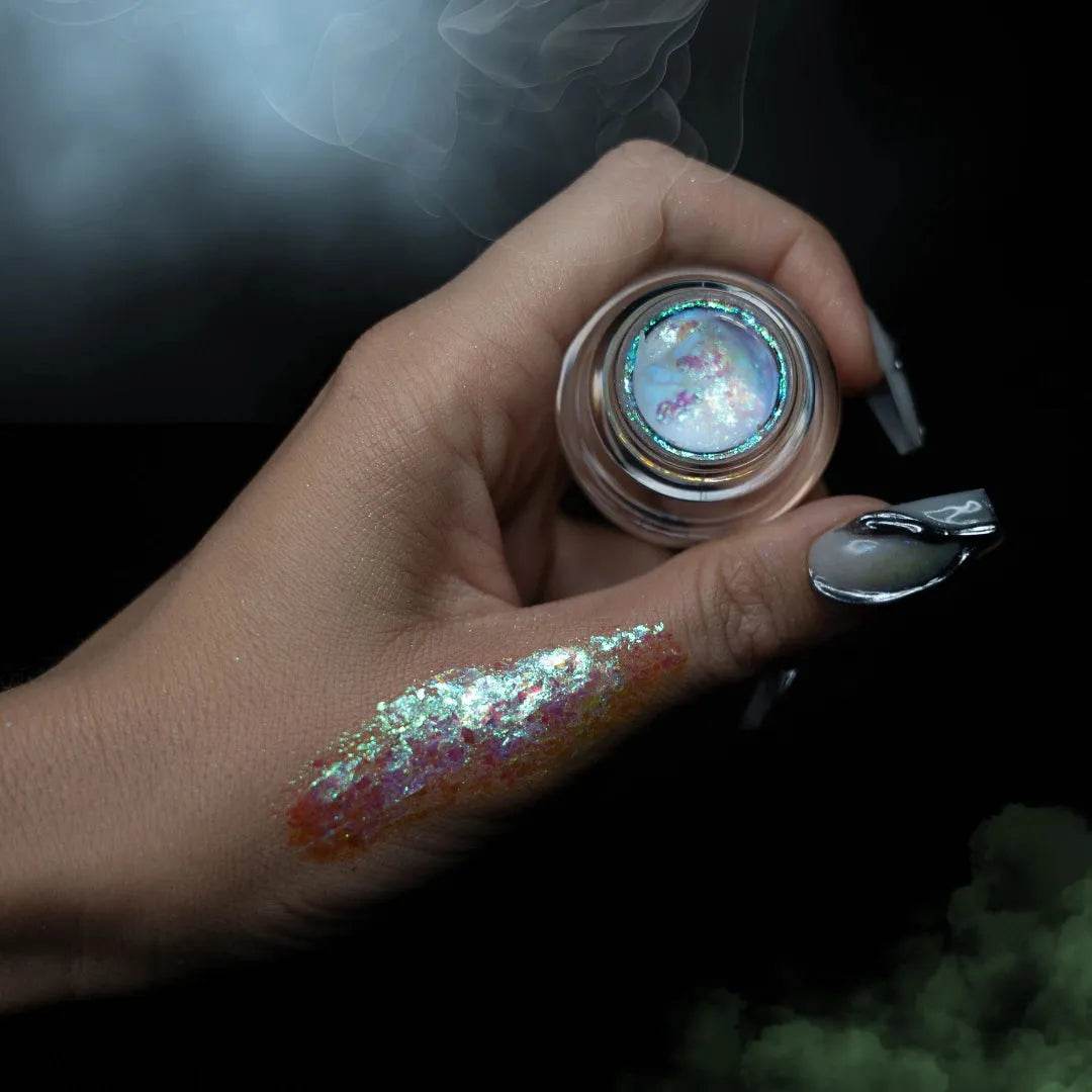 Fard à paupière Chameleon Cream - Moonbeam - Swatch - Jolie Beauty