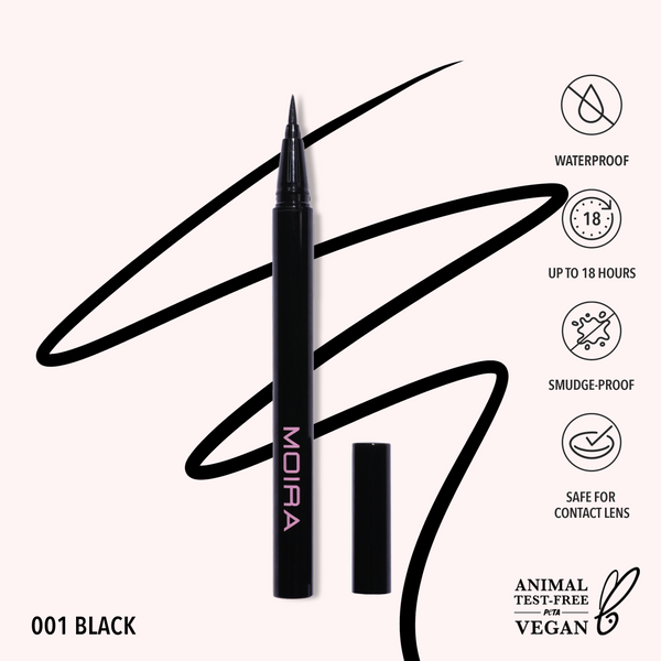 Feutre eyeliner Precision - 001 Black - 0,7 ml
