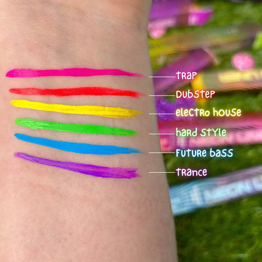 Eyeliner Neon EDM Collection - Dubstep - 3 ml Rude Cosmetics