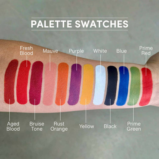 Palette activée à l’eau 12 couleurs FX - 120 g