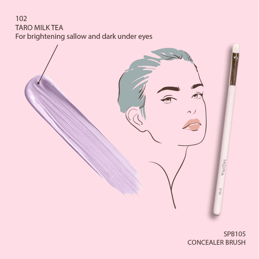 Correcteur Lavish Color Correcting - 102 Taro Milk Tea - 7,5 ml Moira Cosmetics