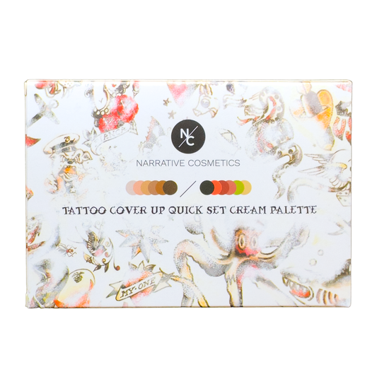 Palette Crème Correctrice Haute Couvrance – Cache Tatouages & Imperfections