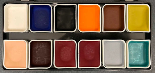 Palette de fards à alcool 12 couleurs - Zombie - 36 g Narrative Cosmetics