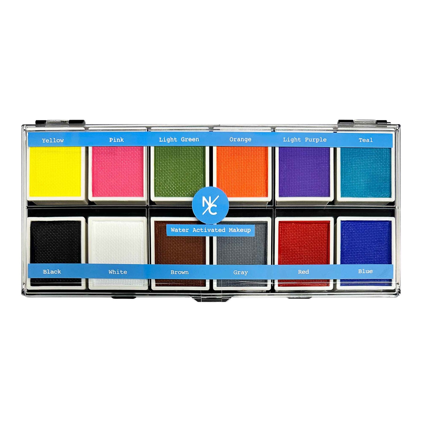 Palette activée à l'eau primaire à 12 couleurs Narrative Cosmetics