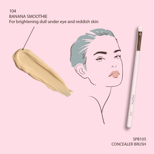 Correcteur Lavish Color Correcting - 104 Banana Smoothie - 7,5 ml Moira Cosmetics