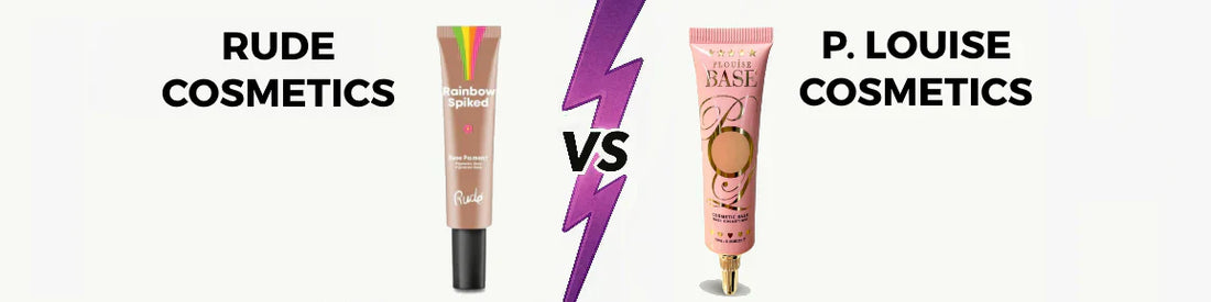 P.Louise Rumour Base ou Rude Cosmetics Rainbow Spiked : quelle base pigmentée choisir ?