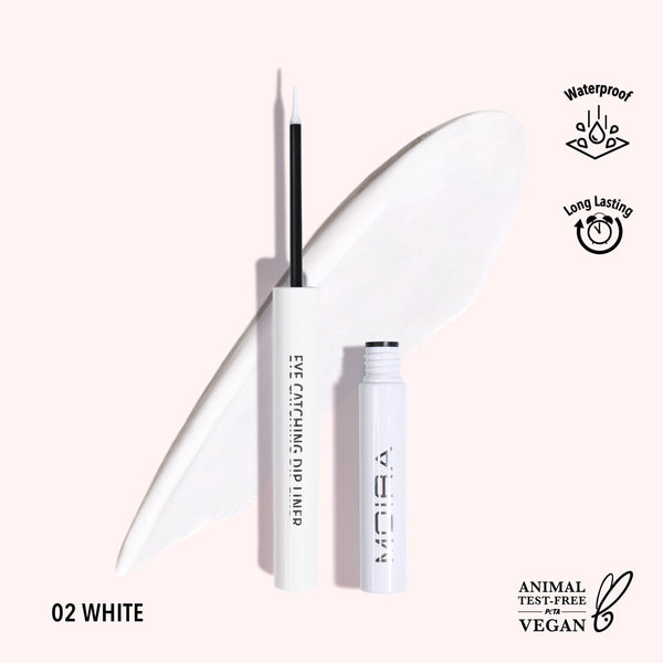 Eyeliner liquide Eye Catching Dip Liner - 002 White