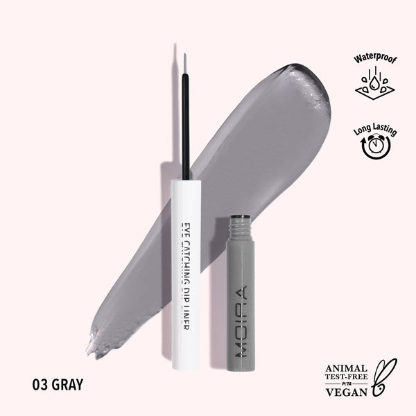 Eyeliner liquide Eye Catching Dip Liner - 003 Gray