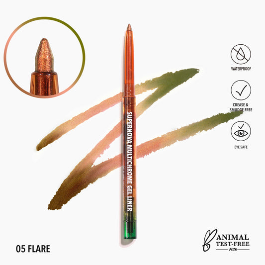 Doublure en gel multichrome Supernova 005, Flare Moira Cosmetics
