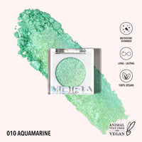 Fard à paupières métallique Moira Chroma Light - 010 Aquamarine