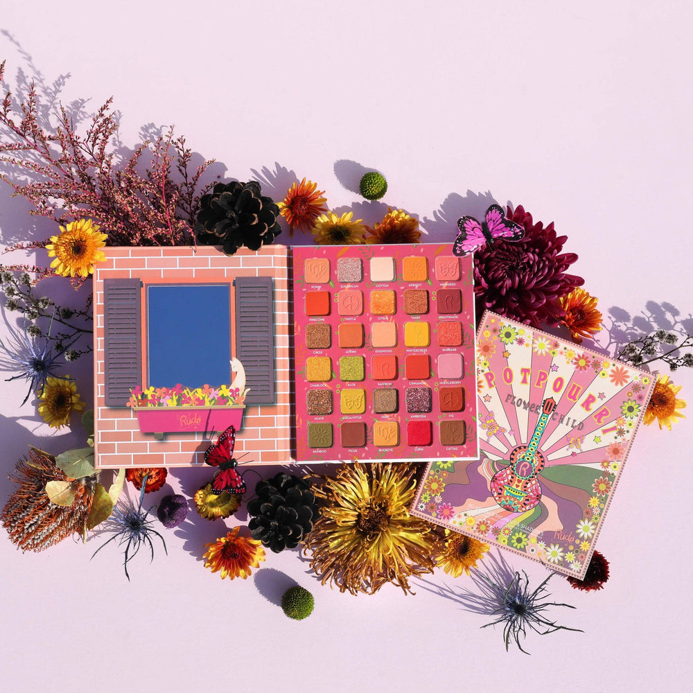 Palette de 30 fards à paupière - Flower Child Potpourri