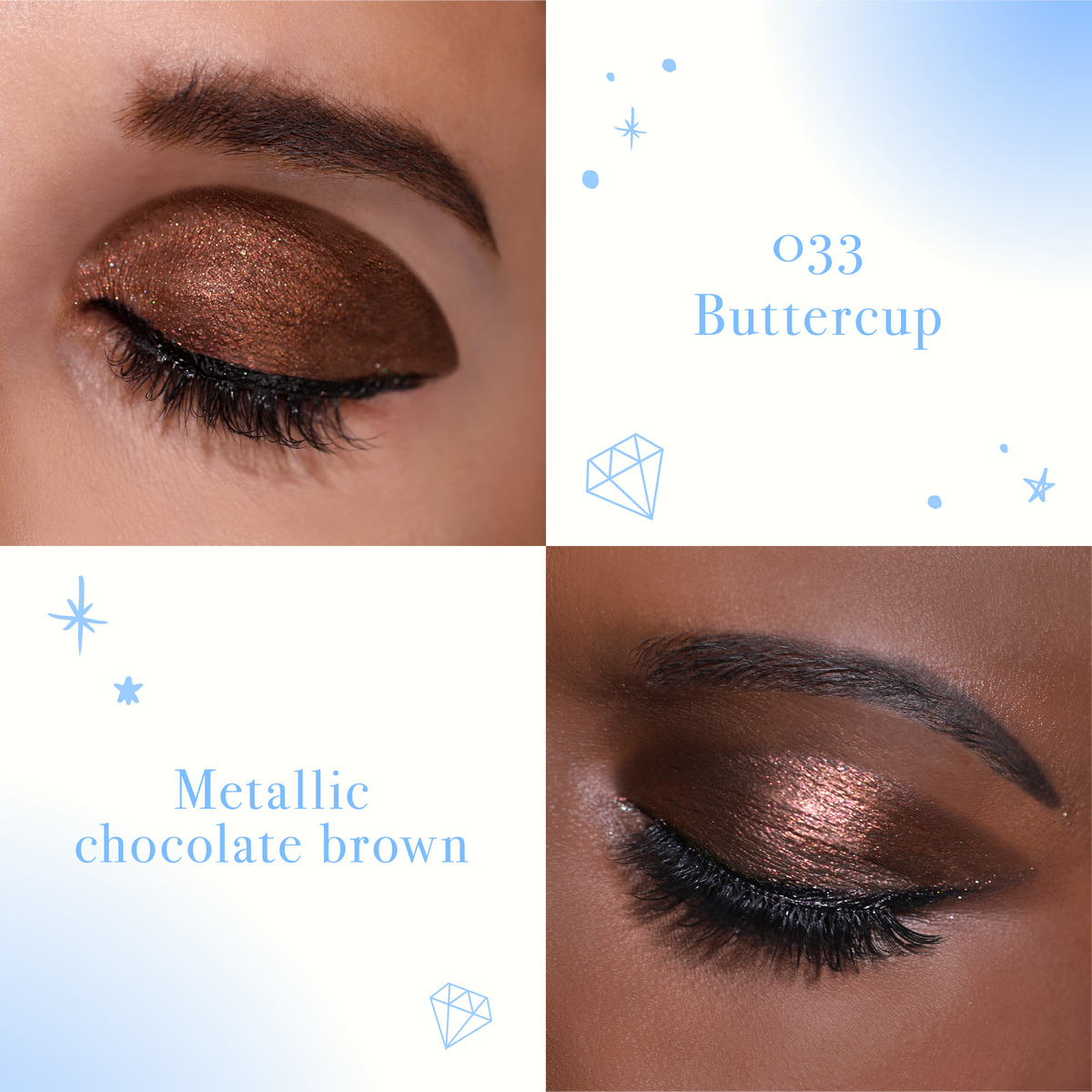 Fard à paupières multichrome liquide Diamond Daze - 033 Buttercup