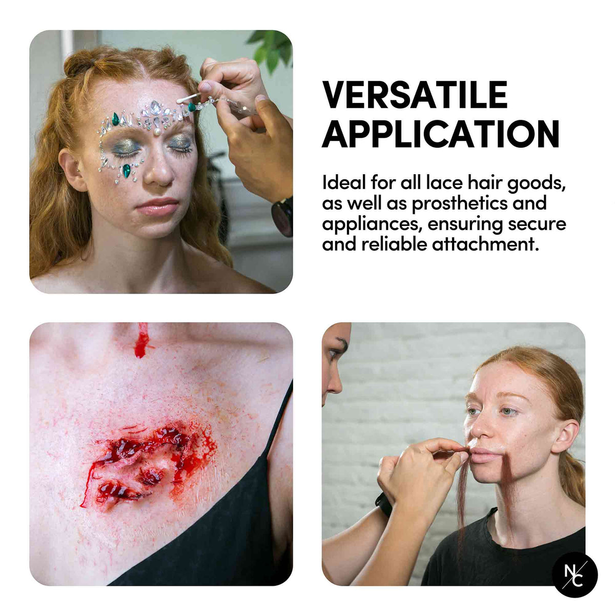 Adhésif à gomme esprit mat de qualité professionnelle - 1 fl. oz. Narrative Cosmetics