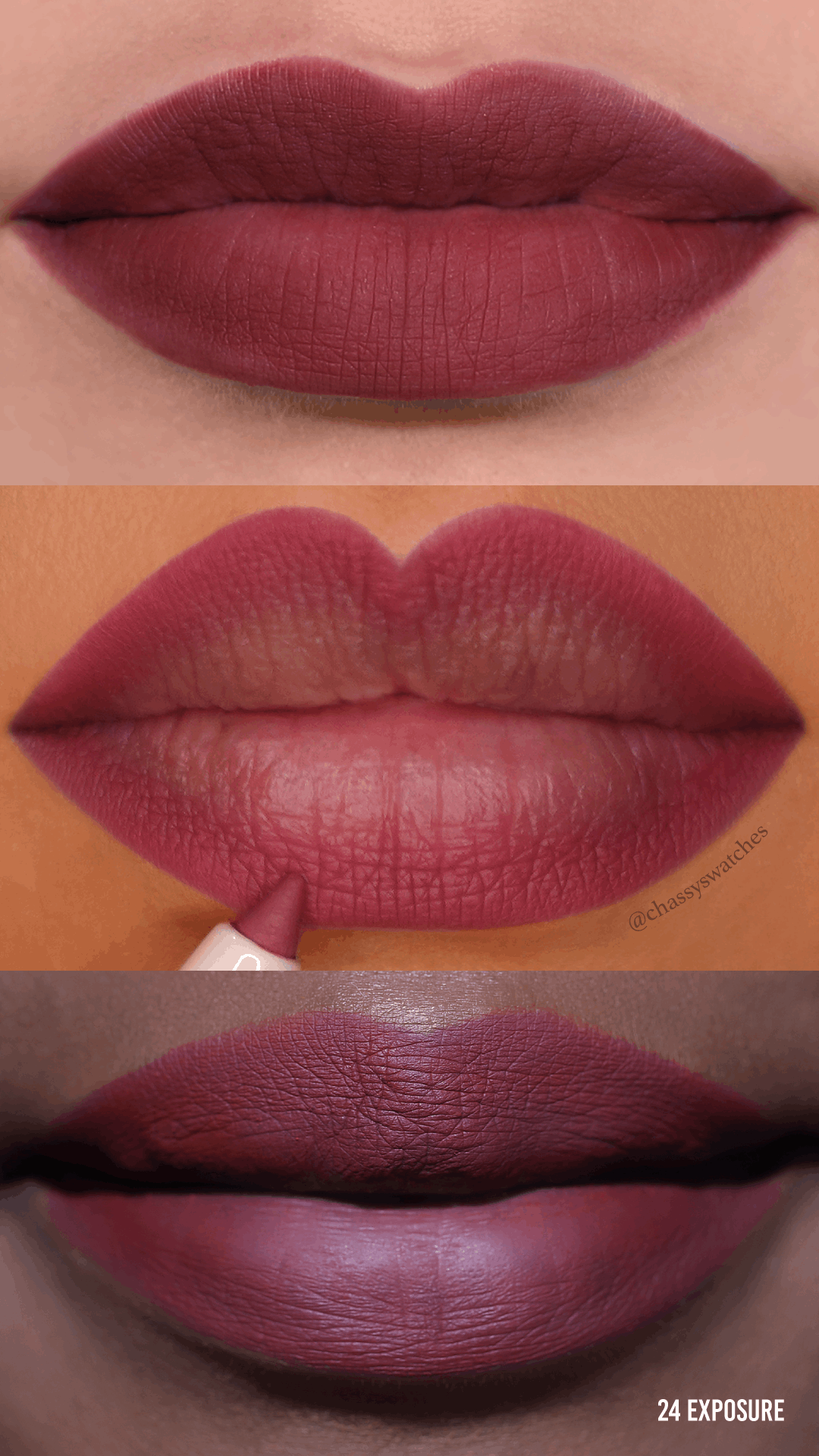 Doublure imperméable Lip Appeal 024, Exposure Moira Cosmetics