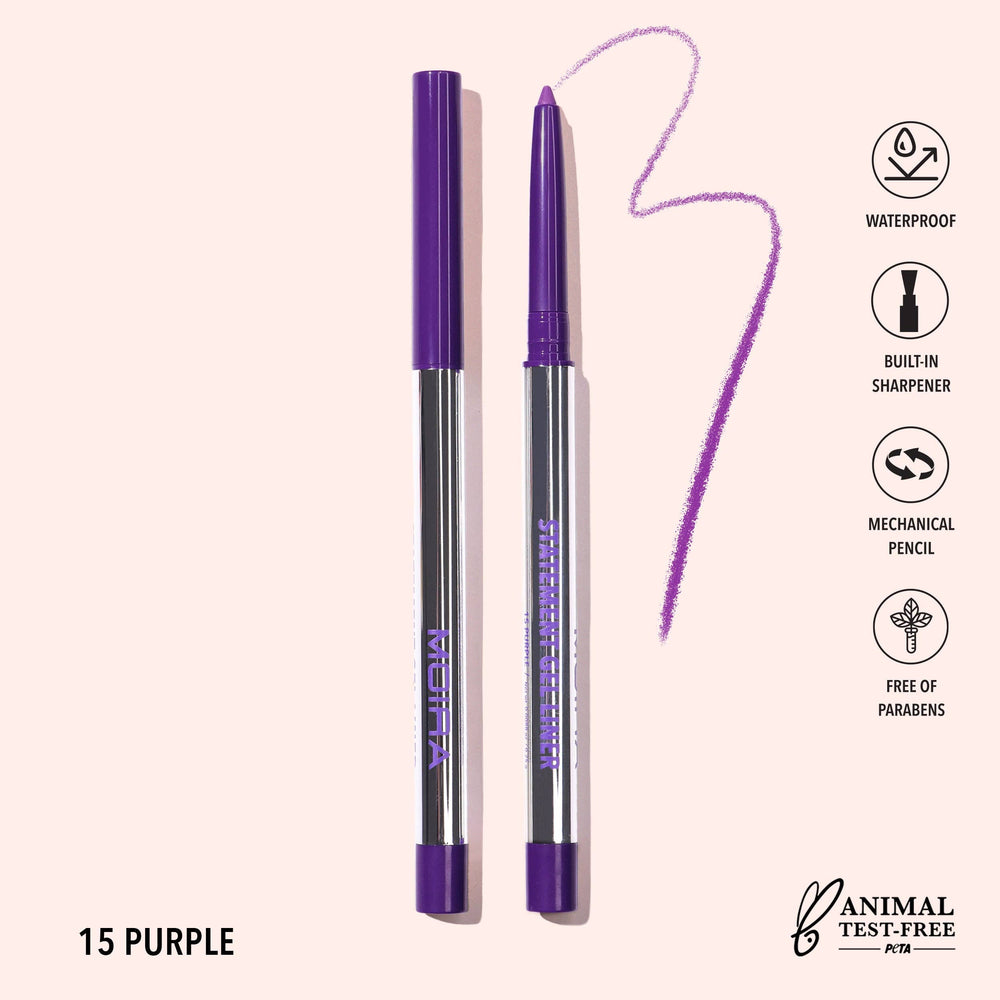 Eyeliner gel waterproof Statement - 015 Purple