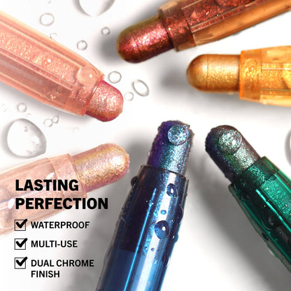 Ombre à paupières en stick Stellar Glaze – 006 Ablaze