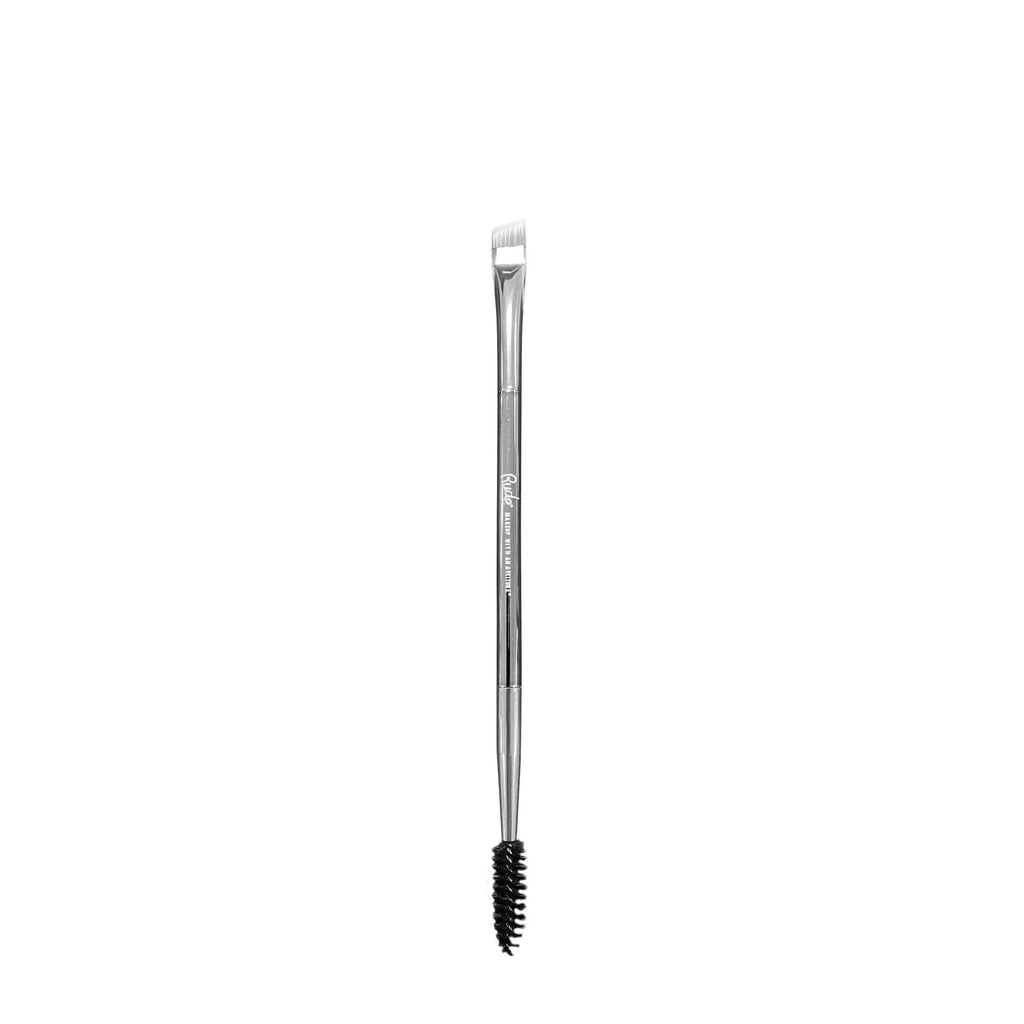 Pinceau Duo Sourcils/Goupillon - Silver Bullet - #21067 Rude Cosmetics