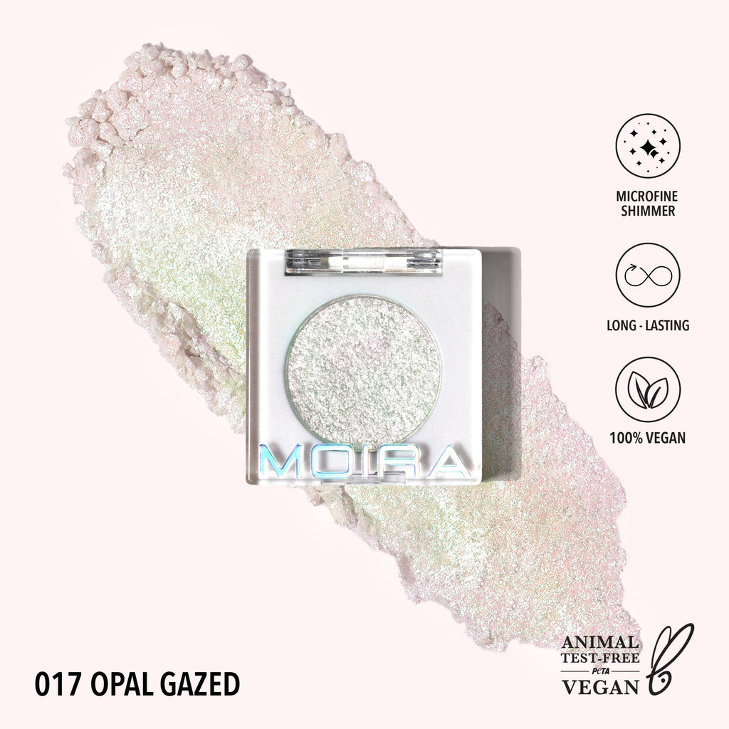 Fard à paupières métallique Moira Chroma Light - 017 Opal Gazed
