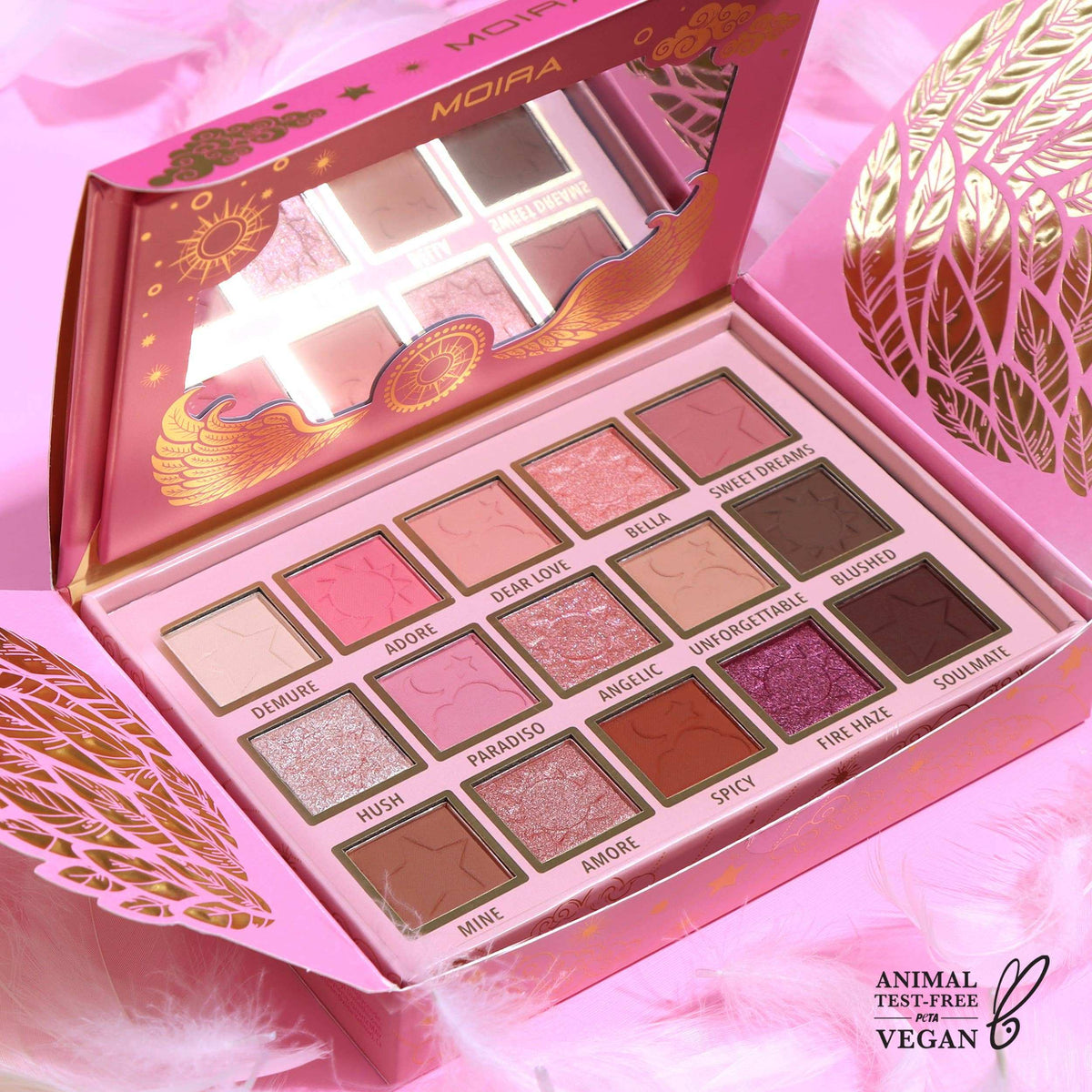 Palette Amour céleste Moira Cosmetics