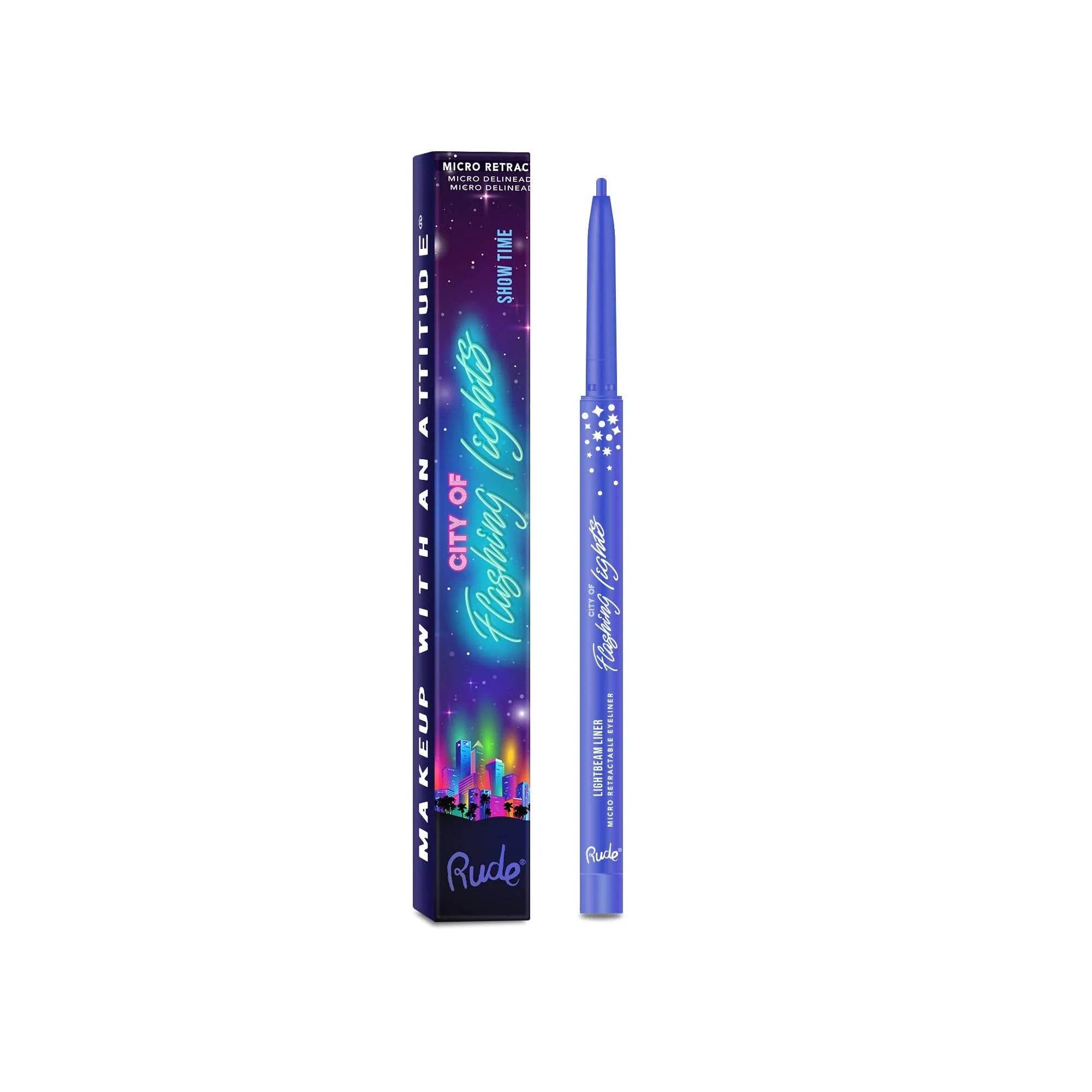 Crayon Eye liner micro rétractable City of Flashing Lights - Show Time - 0,1 g Rude Cosmetics