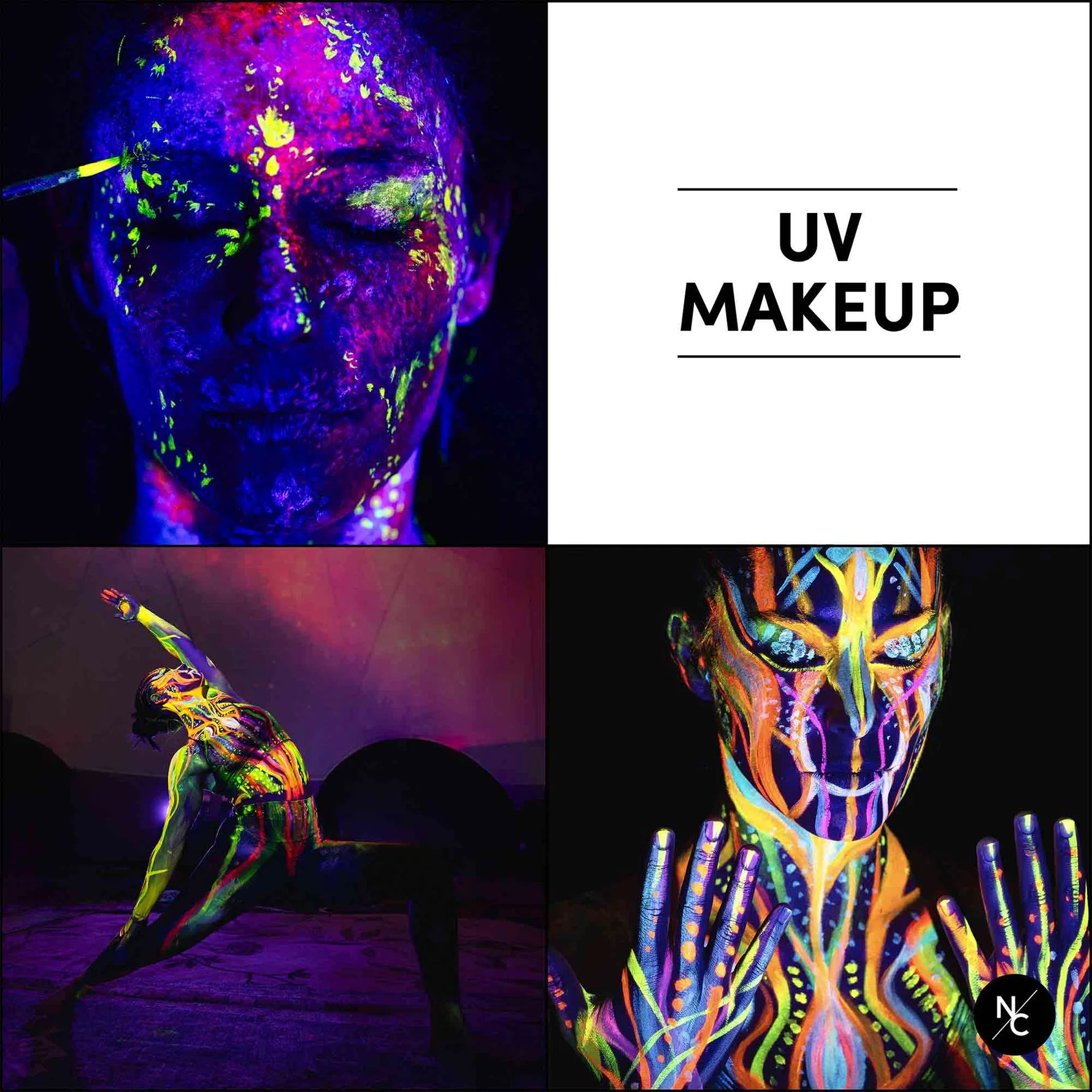 Palette de fards à eau 12 couleurs - UV - 120 g
