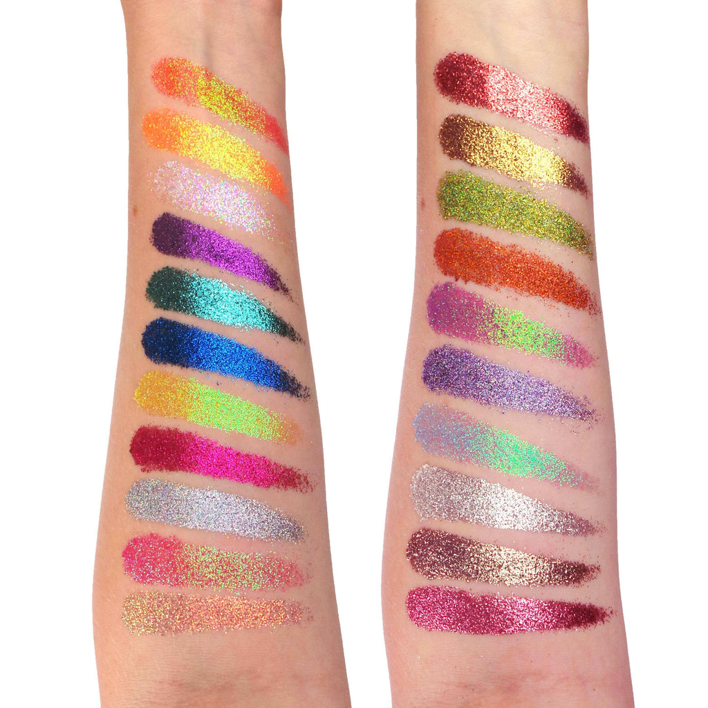 United Shades de paillettes - Palette de 21 paillettes pressées Rude Cosmetics