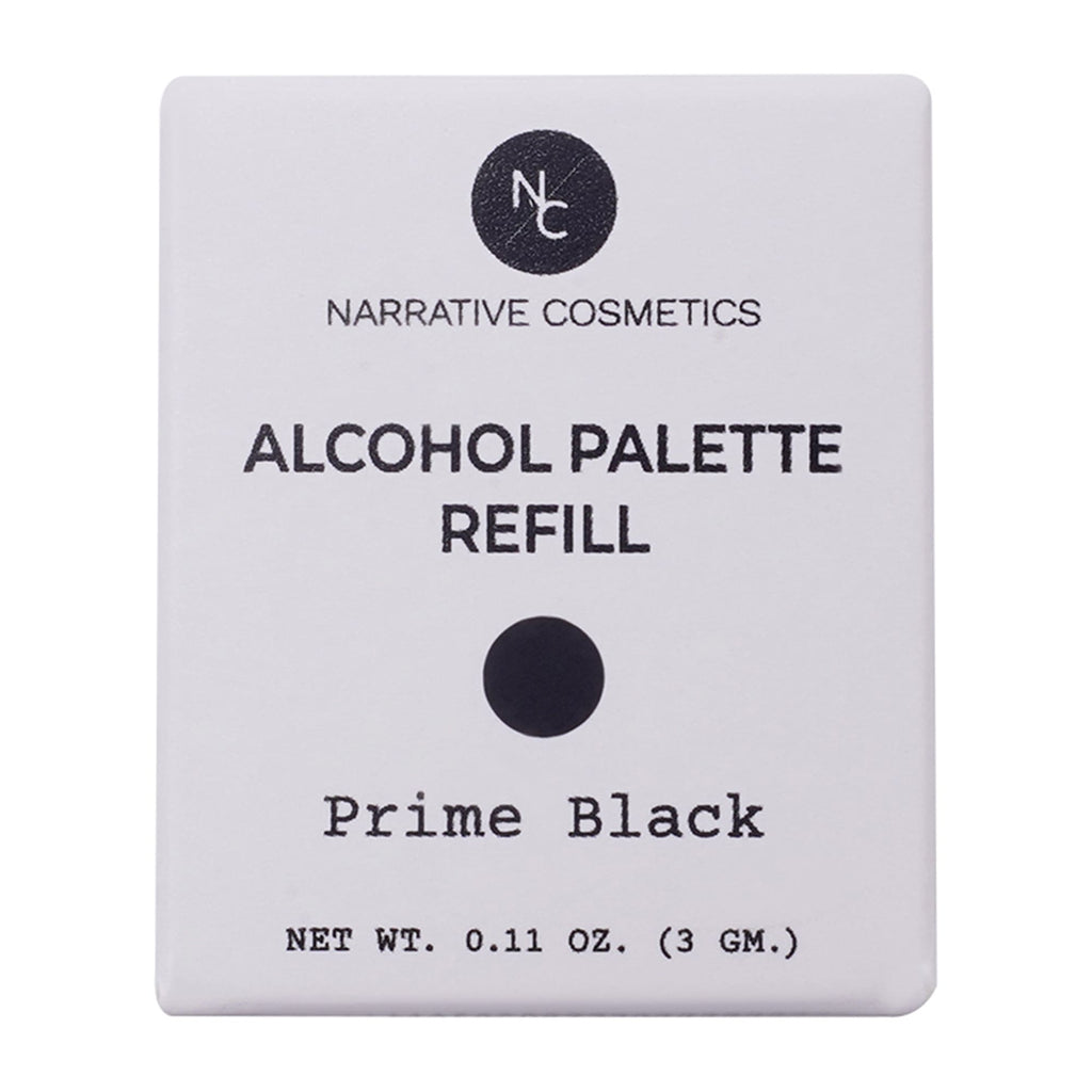 Recharge pour palette d'alcool Narrative Cosmetics - FX Colors : Prime Black