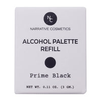 Recharge pour palette d'alcool Narrative Cosmetics - FX Colors : Prime Black