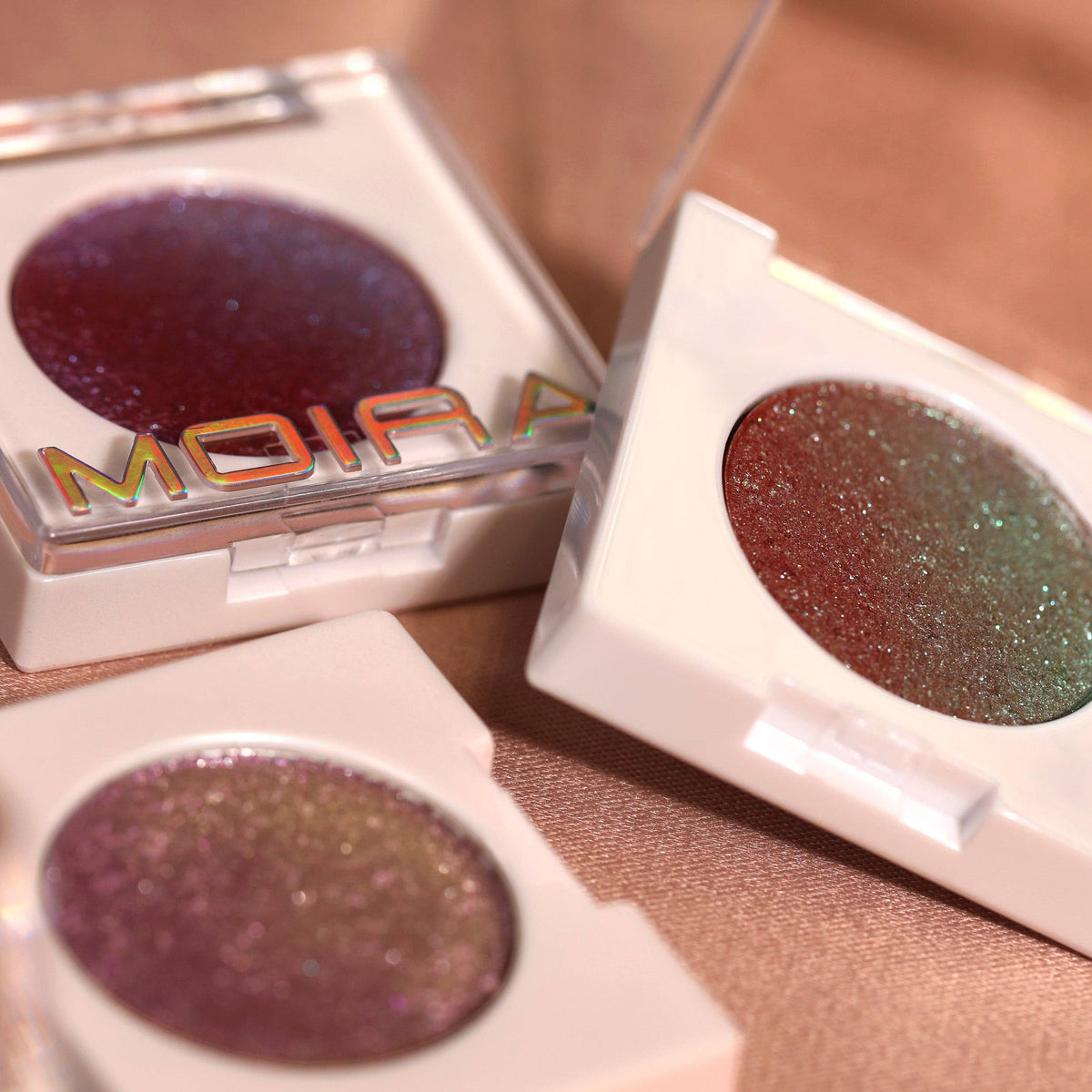 Fard à paupières métallique Moira Chroma Light - 015 Unbothered