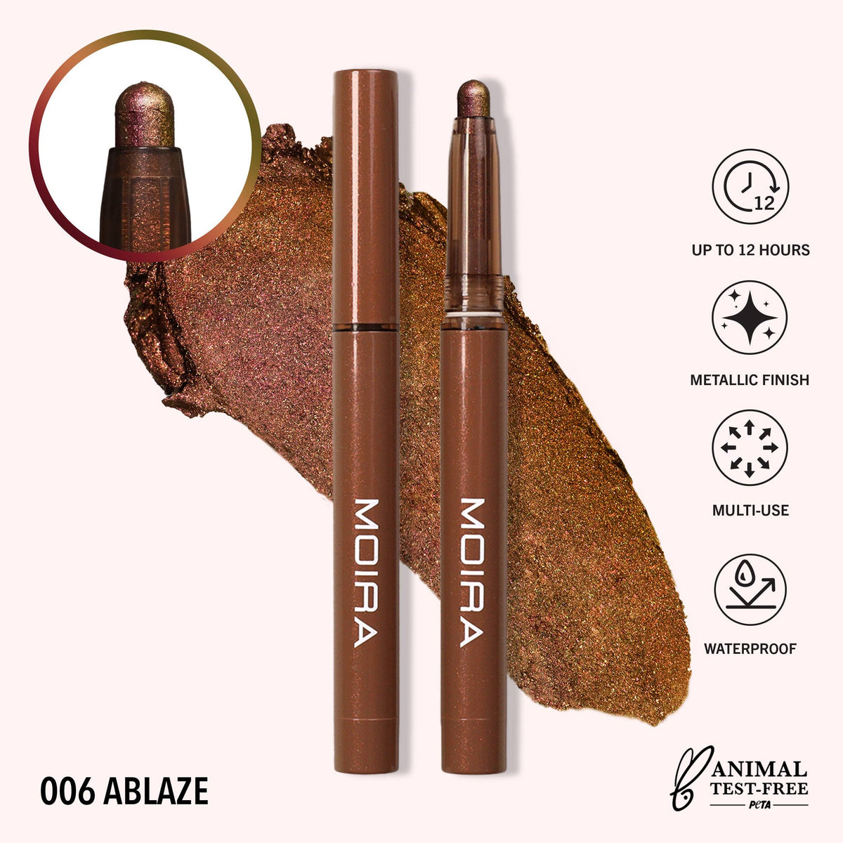 Ombre à paupières Stick Stellar Glaze – 006 Ablaze