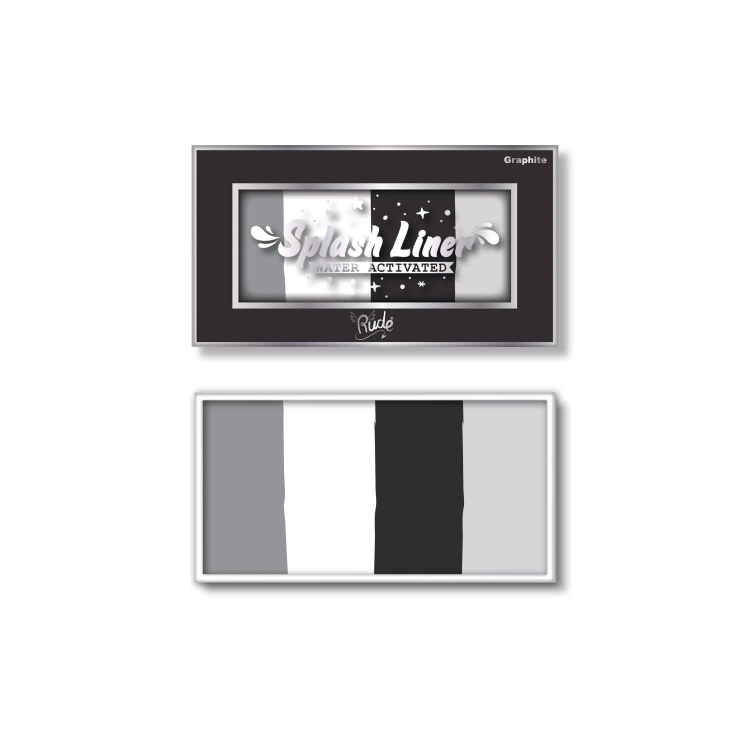 Doublure Splash activée par l'eau: Graphite Rude Cosmetics