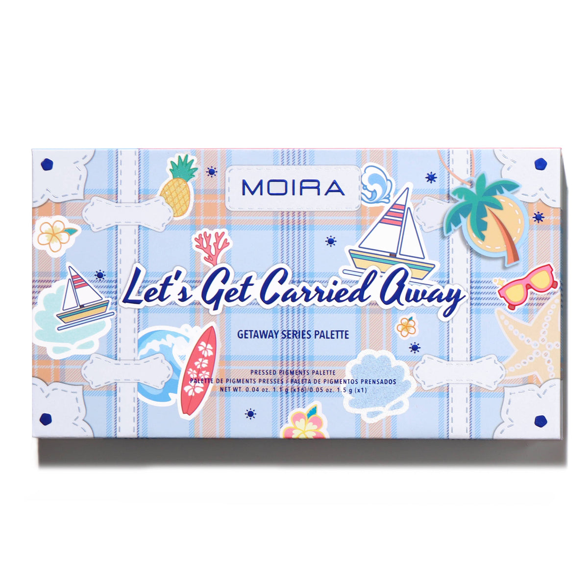PALETTE DE LA SÉRIE GATEWAY - LAISSEZ-VOUS EMPORTER Moira Cosmetics