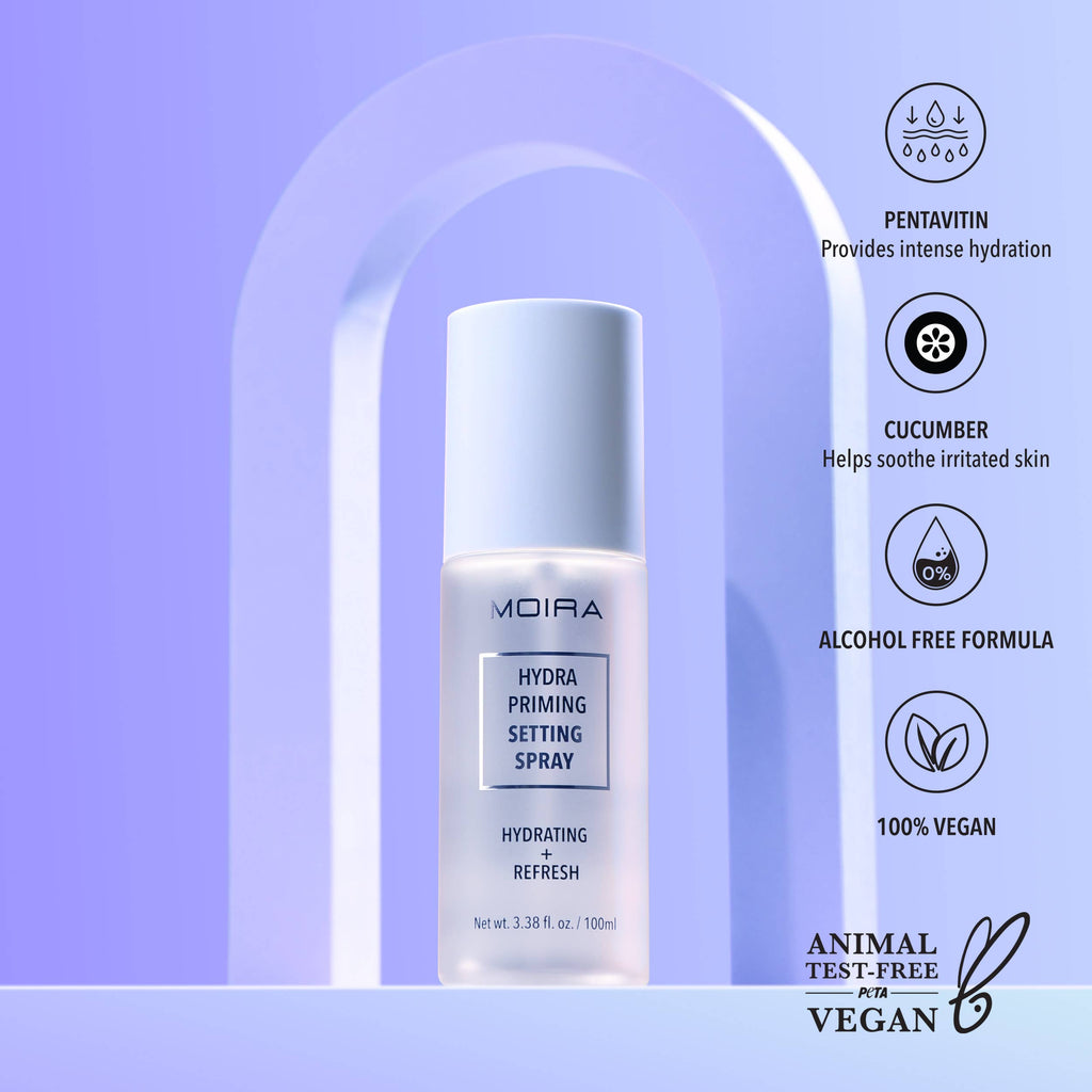 Spray fixateur Hydra Priming Moira Cosmetics