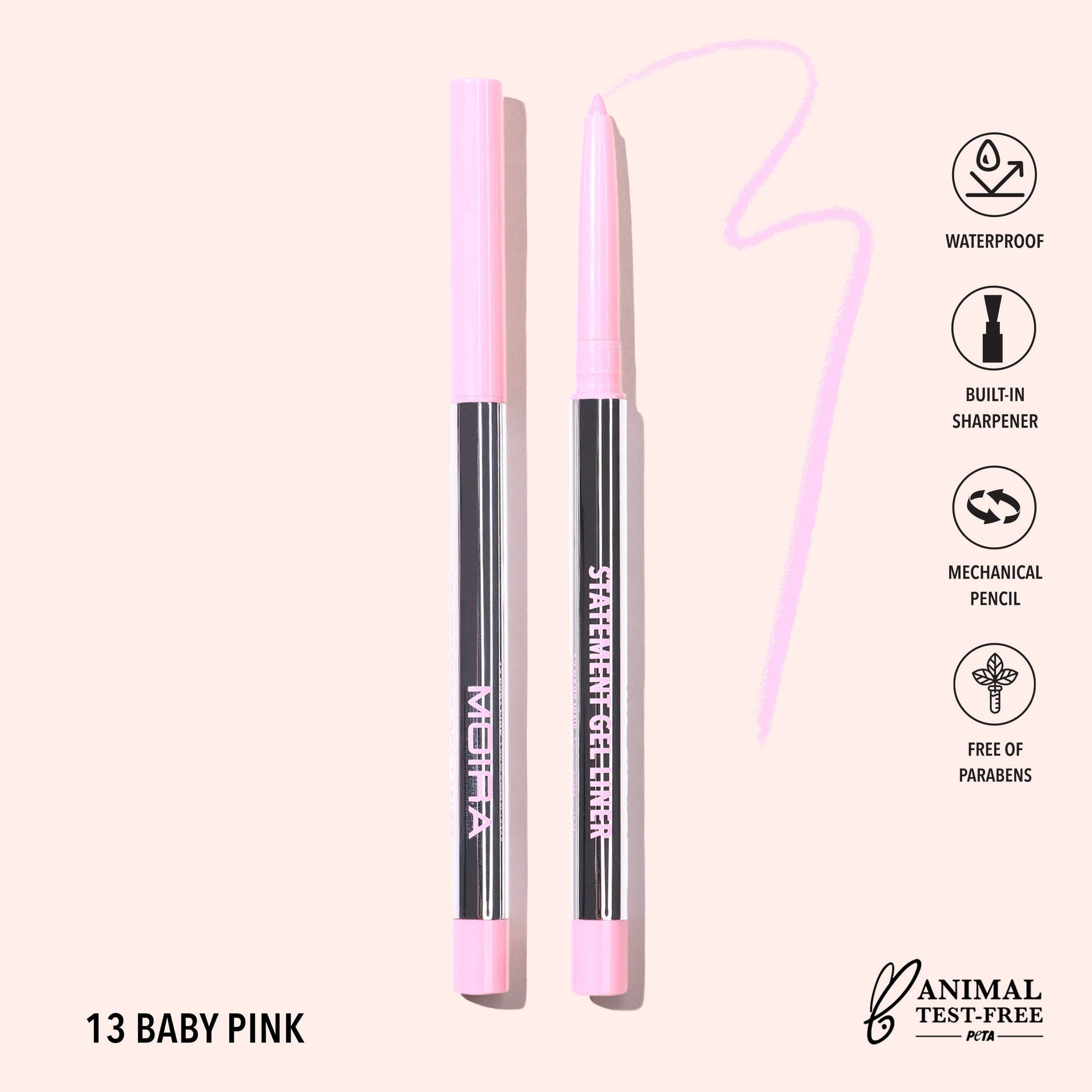 Eyeliner gel waterproof Statement - 013 Baby Pink