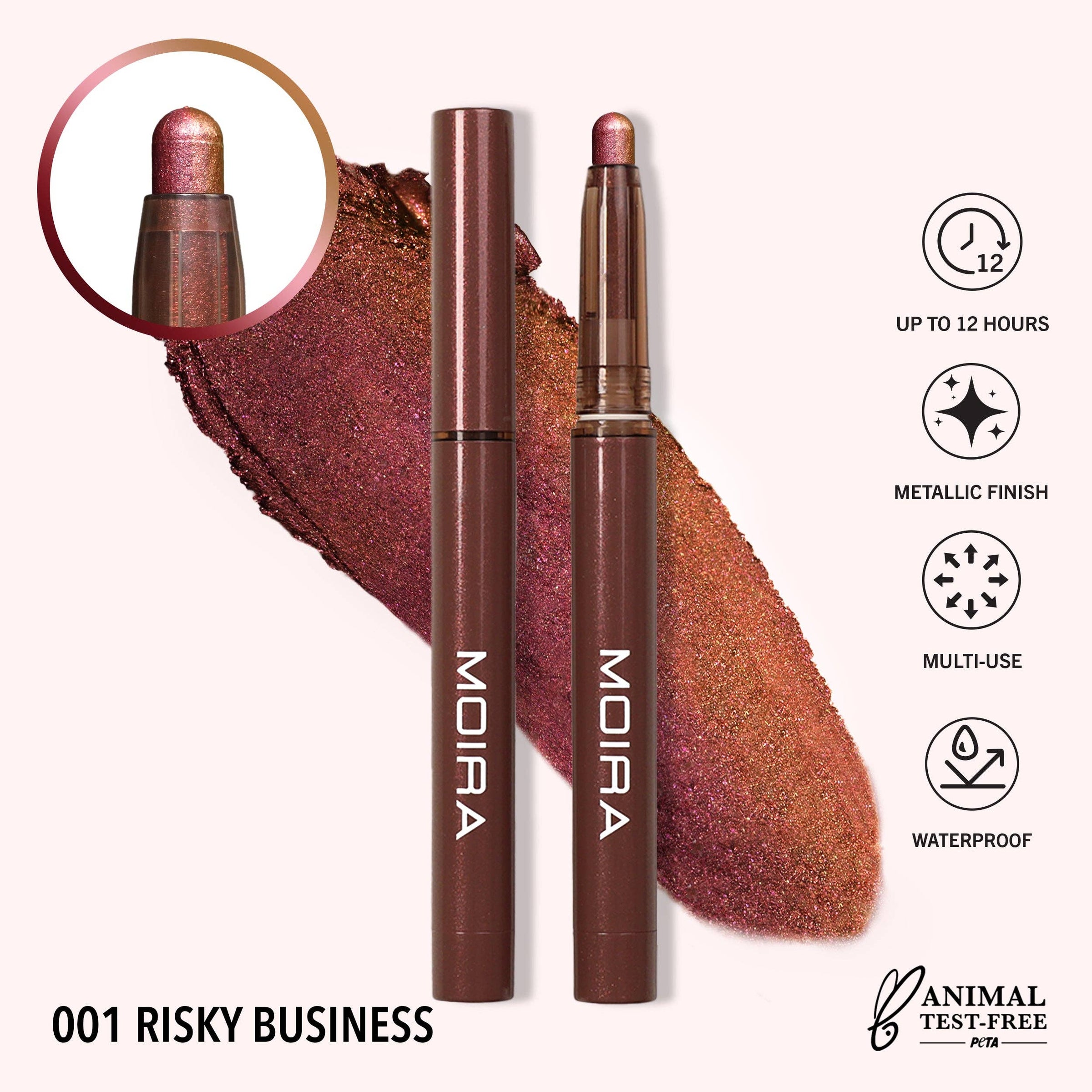 Ombre à paupières Stick Stellar Glaze – 001 Risky Business