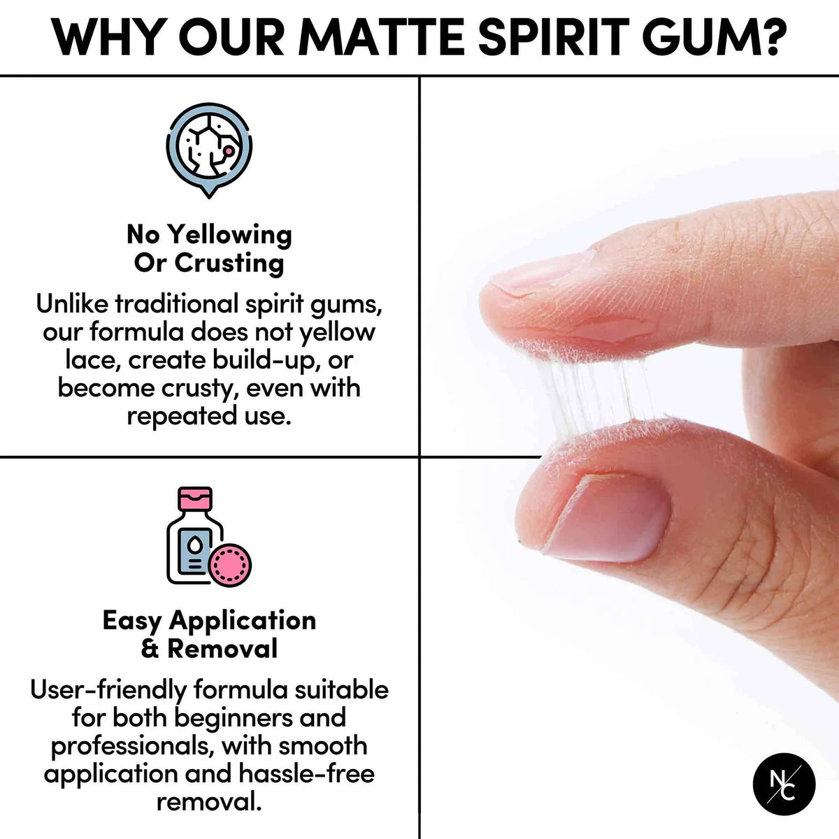 Colle Matte Spirit Gum - 30 ml