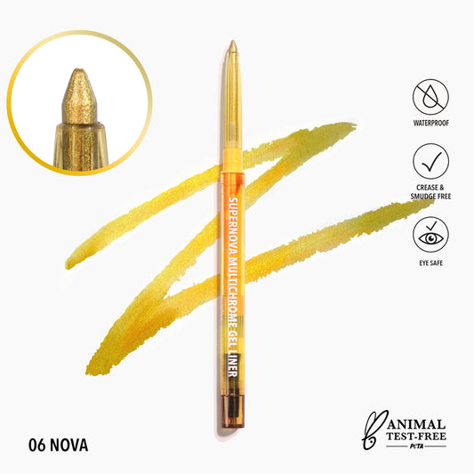 Doublure en gel multichrome Supernova 006, Nova Moira Cosmetics