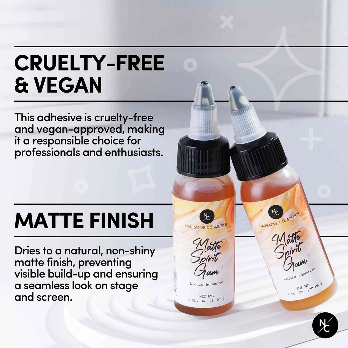 Colle Matte Spirit Gum - 30 ml