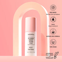 Spray fixateur de maquillage Oil Control Moira Cosmetics