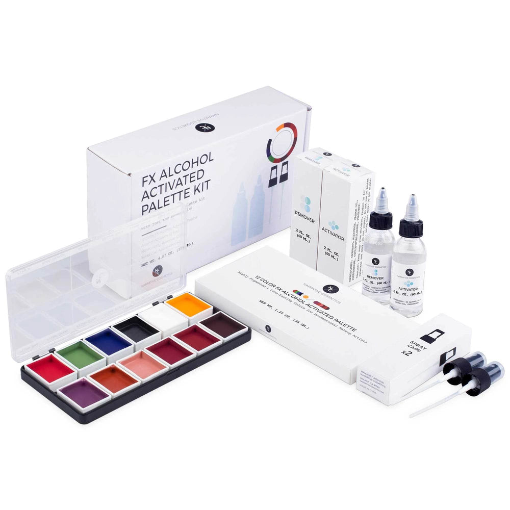 Kit complet de fards à alcool - FX