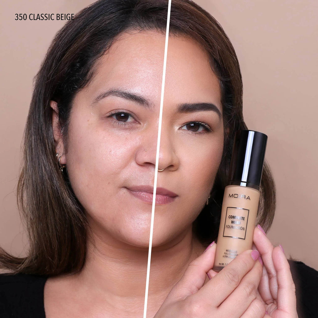 Fond de teint Complete Wear - 350 Classic Beige - 30 ml Moira Cosmetics